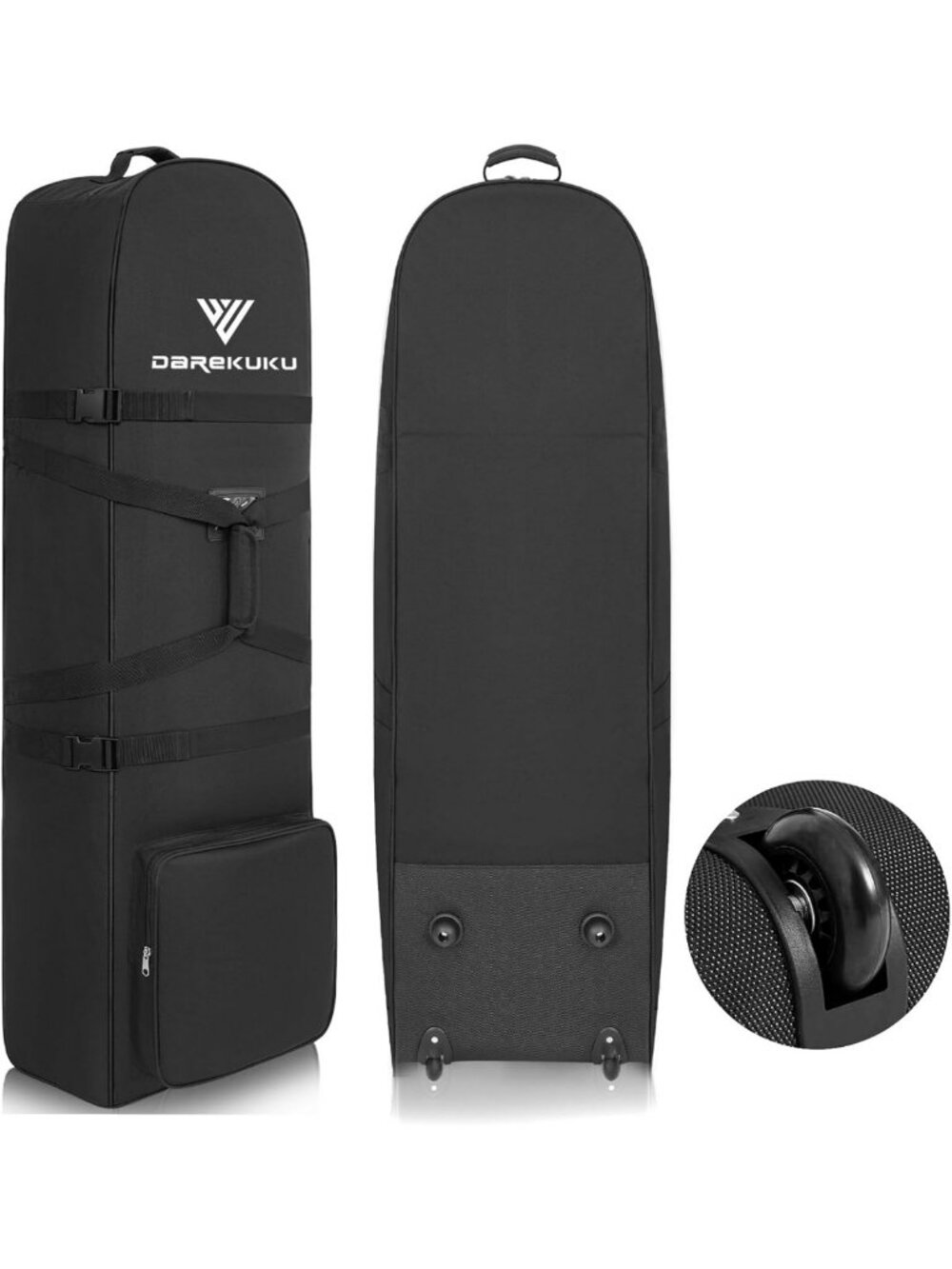 Heavy Duty Golf Travel Bag for Airlines - Durable 900D Oxford Fabric